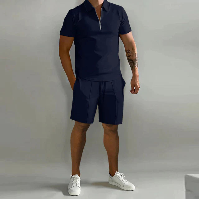 Variant image for Herr Bomull Polo och Kort Sommaruppsättning-25