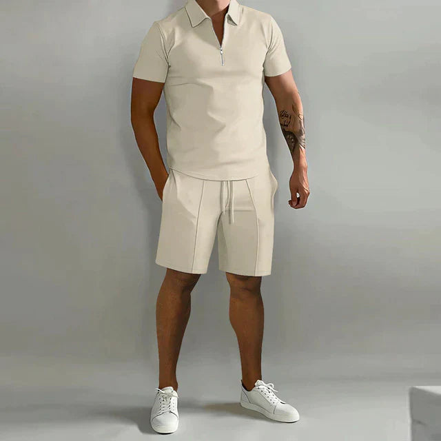 Variant image for Herr Bomull Polo och Kort Sommaruppsättning-31
