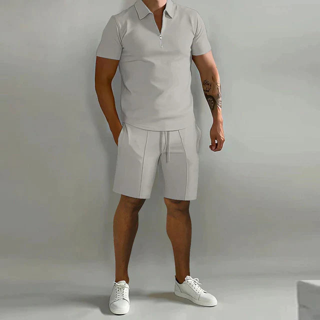 Variant image for Herr Bomull Polo och Kort Sommaruppsättning-7