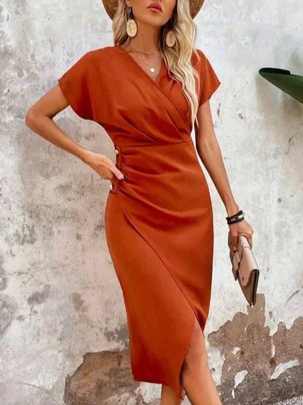Élodie elegant sommarklänning – tidlös charm för soliga dagar