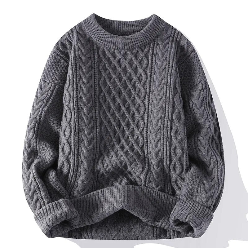 ByCastello | Mäns vintage casual tröja