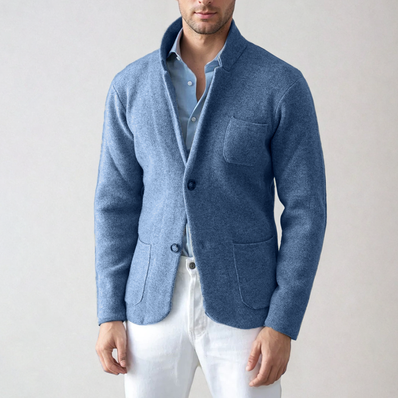 James | Stilren ullblazer med ficka