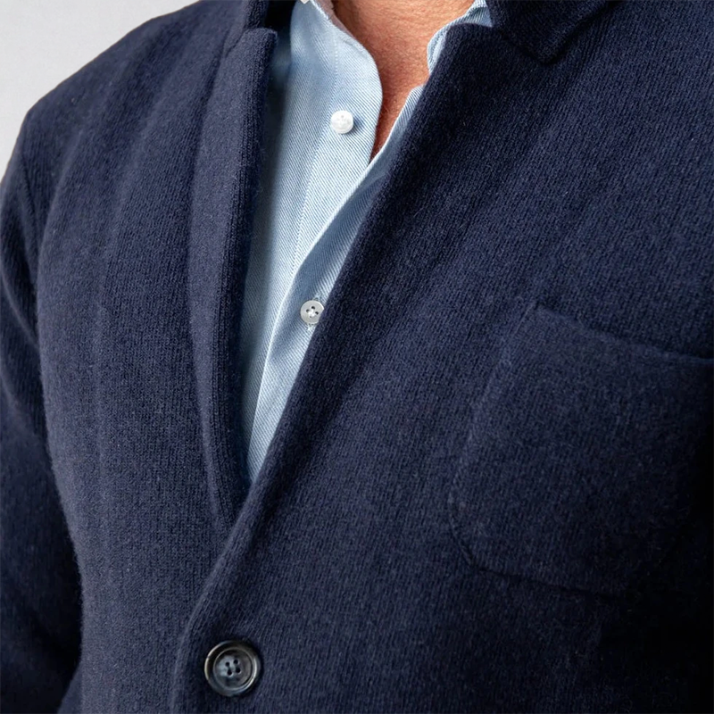 James | Stilren ullblazer med ficka