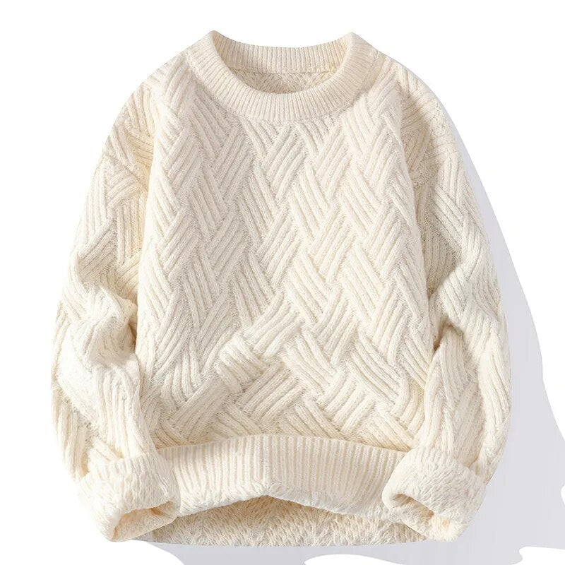 ByCastello | Mäns vintage casual tröja