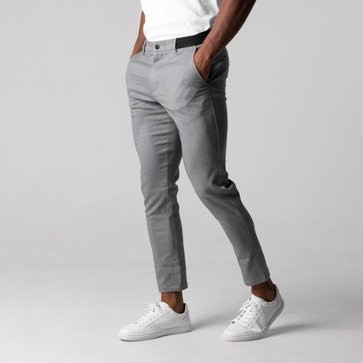 Herr Chino Byxor Bomull Smal Passform-1