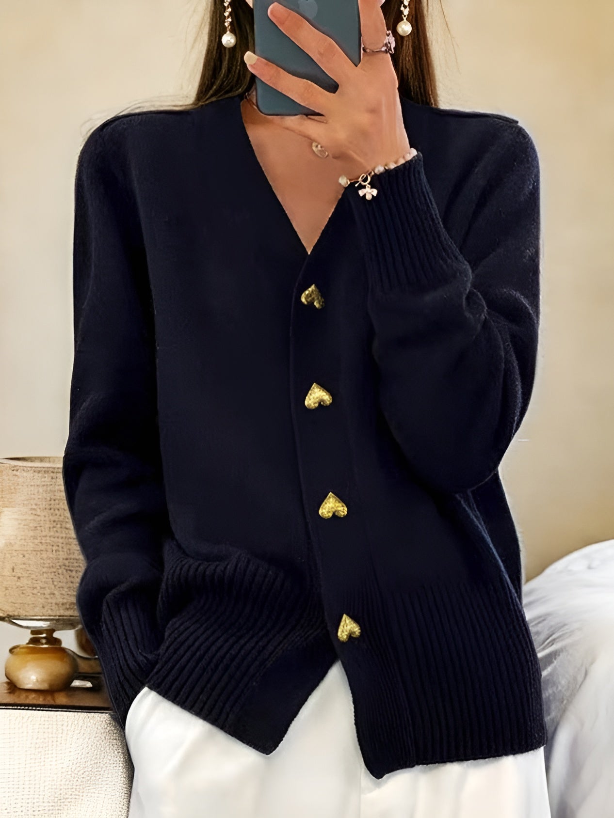 Maja | Stickad Cardigan