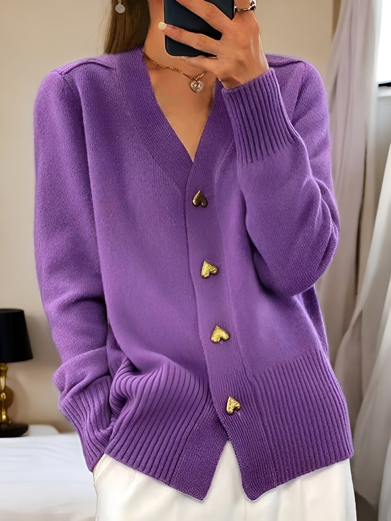 Maja | Stickad Cardigan