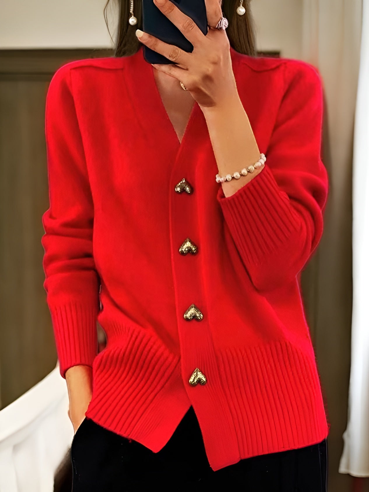 Maja | Stickad Cardigan