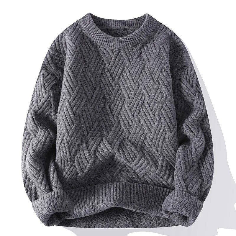 ByCastello | Mäns vintage casual tröja
